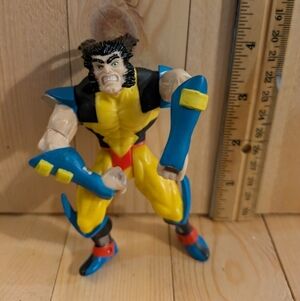 Marvel Wolverine Action Figure - Blue, Yellow, Red